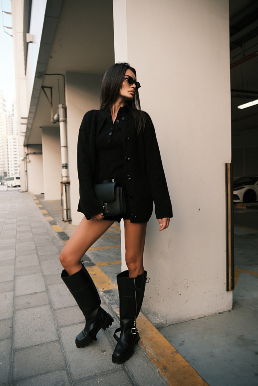 КАРДИГАН MOULINE ИЗ КАШЕМИРА И ШЕРСТИ