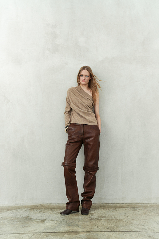 БРЮКИ ИЗ КОЖИ